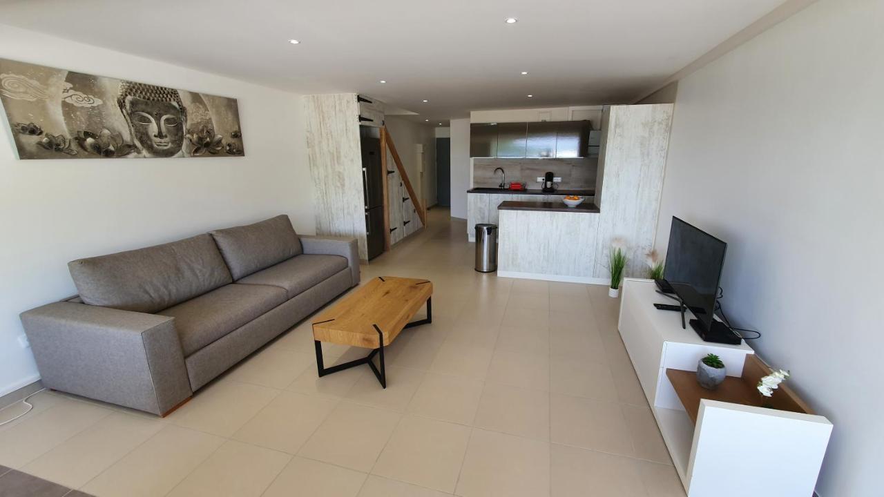 Pinel Superbe Appartement En Residence Vue Mer Cul de Sac Εξωτερικό φωτογραφία
