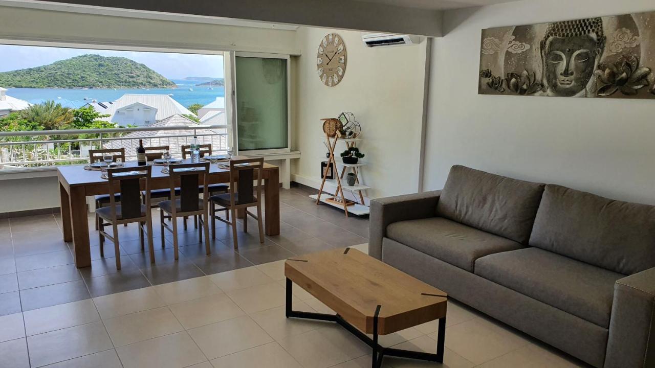 Pinel Superbe Appartement En Residence Vue Mer Cul de Sac Εξωτερικό φωτογραφία