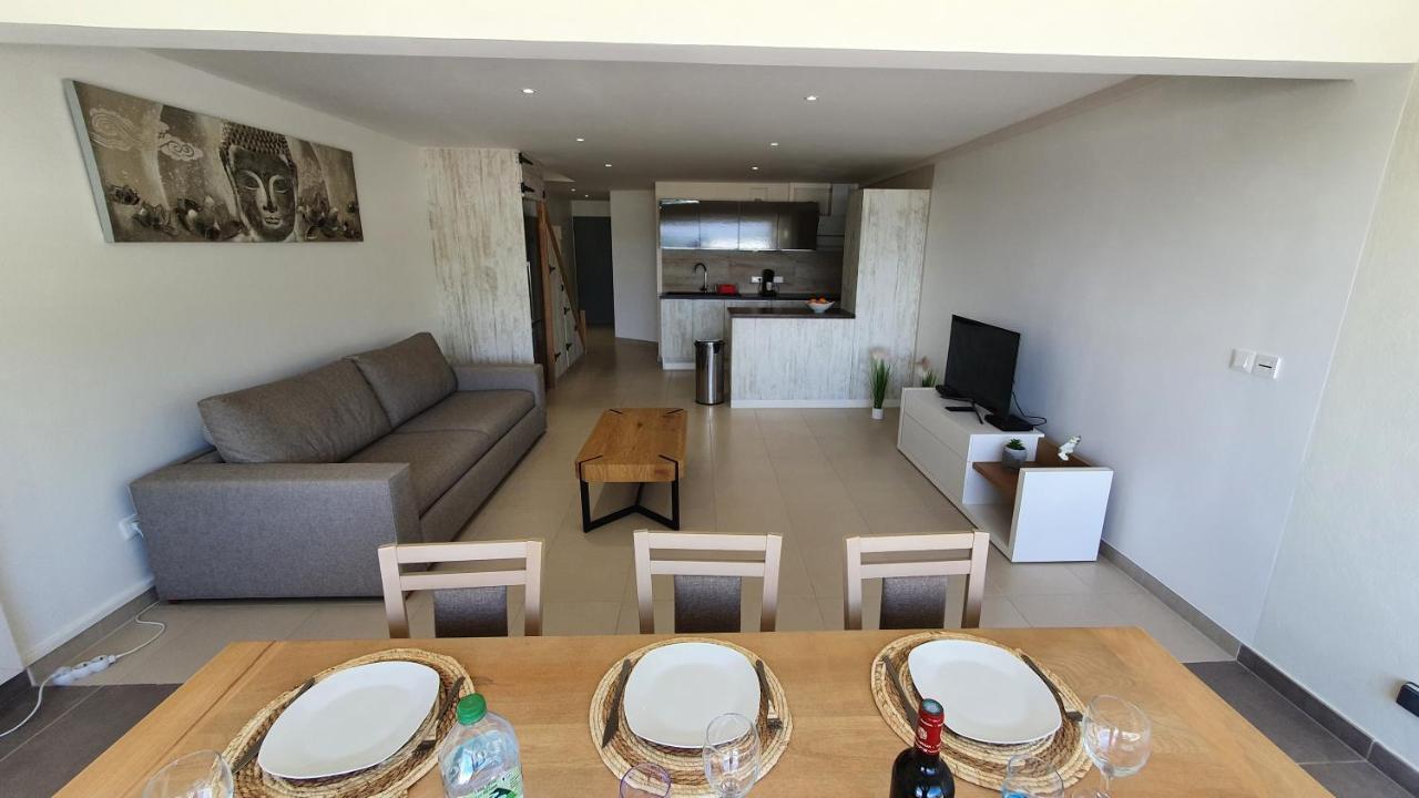 Pinel Superbe Appartement En Residence Vue Mer Cul de Sac Εξωτερικό φωτογραφία
