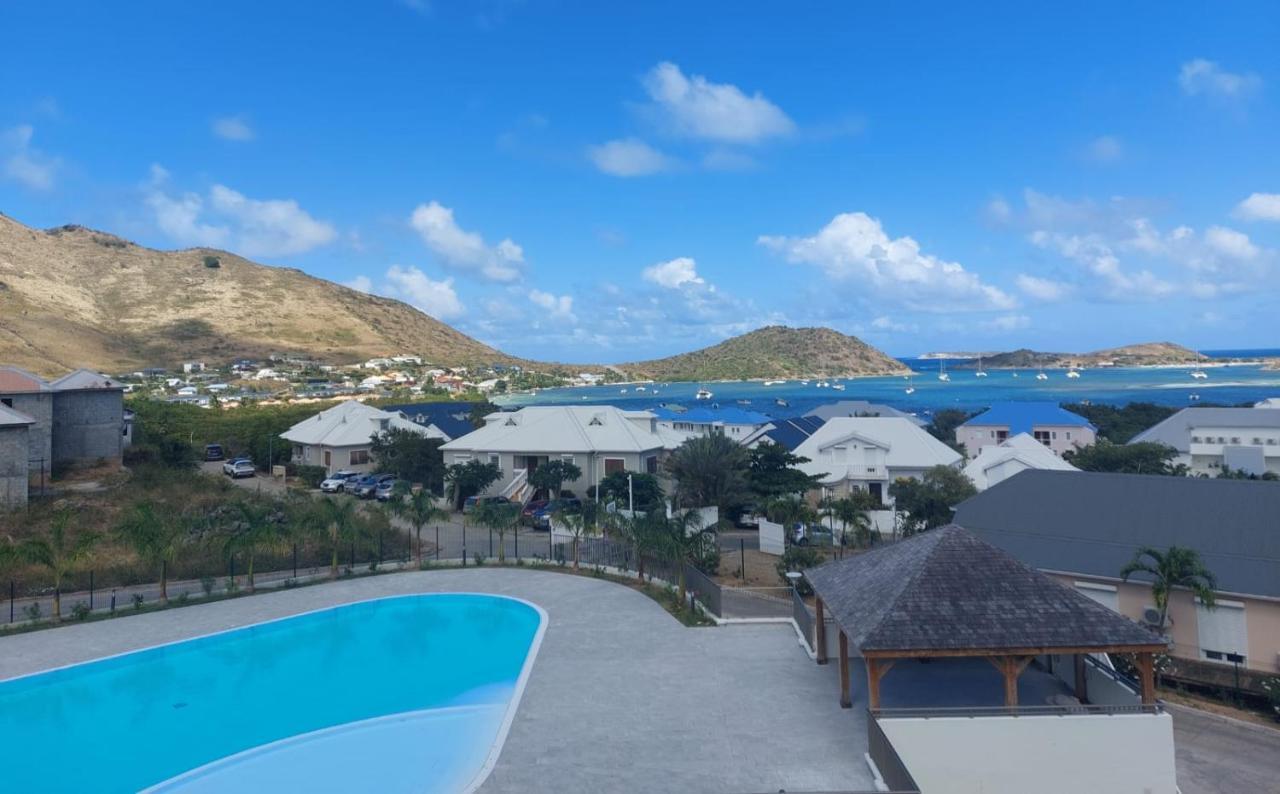 Pinel Superbe Appartement En Residence Vue Mer Cul de Sac Εξωτερικό φωτογραφία